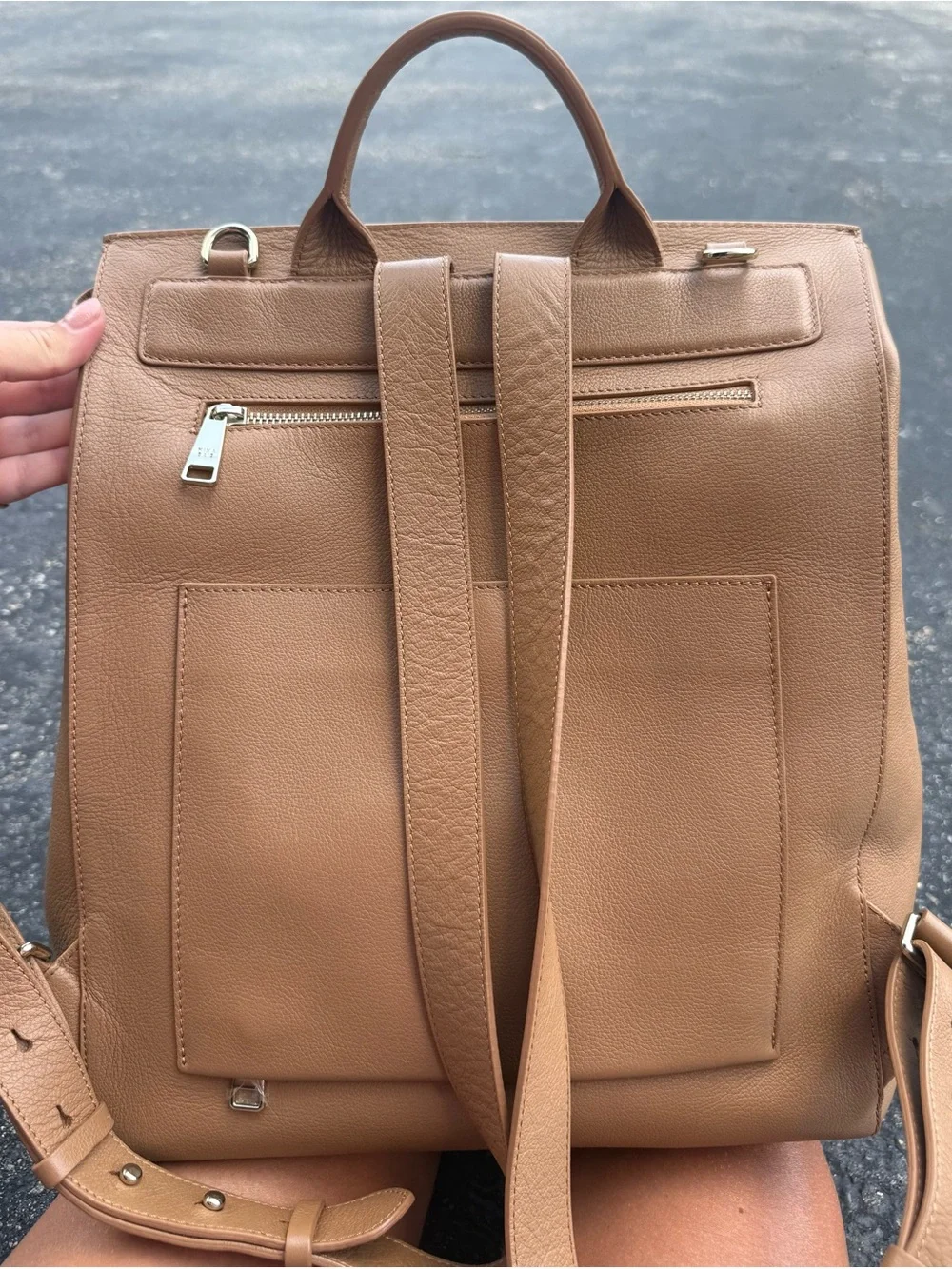 Mina Baie structured brown